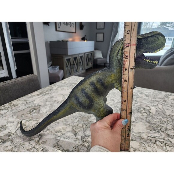 Boley Dinosaur 12" T-Rex Soft Rubber Toy Figure RIO5A-JUN18 - Picture 2 of 4